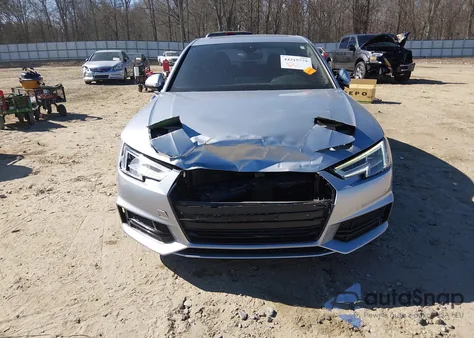 2017 Audi A4 2.0T Premium из США, поврежденный, VIN WAUENAF46HN002225